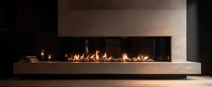 Gas Fireplace Ember Bed Design Services in Abilene, Texas