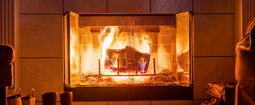Mendota Hearth Landscape Fireplace Installation in Abilene, Texas