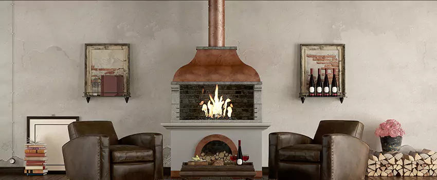 Thelin Hearth Products Providence Pellet Insert Fireplace Installation in Abilene, TX