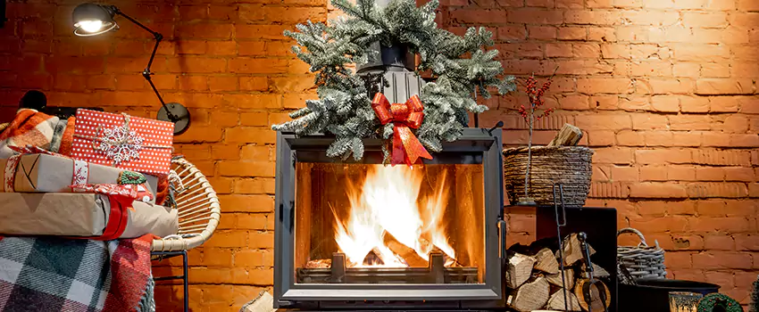 Travis Industries Linear Gas Fireplace Installation in Abilene, Texas