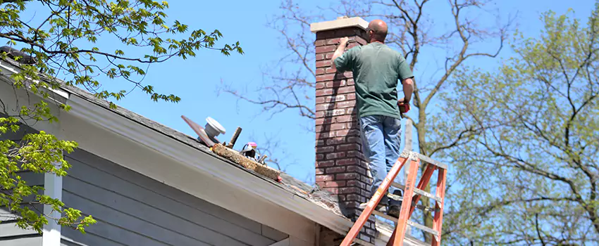 Vinyl and PVC Chimney Flashing Installation in Abilene, TX