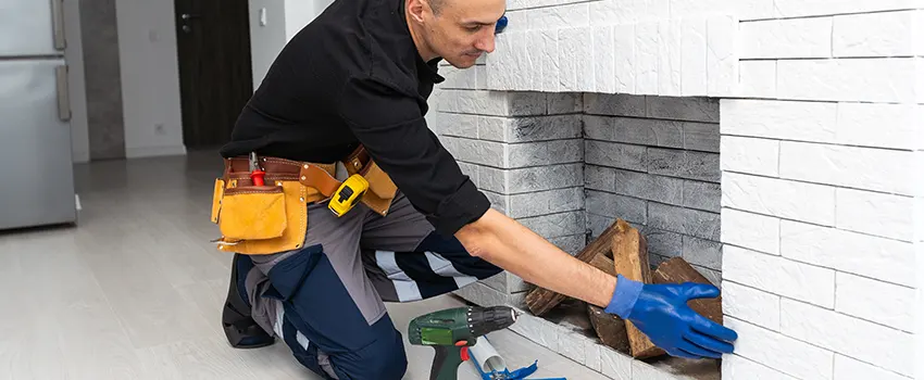 Fireplace Damaged Damper Frame Repair Services in Abilene, Texas